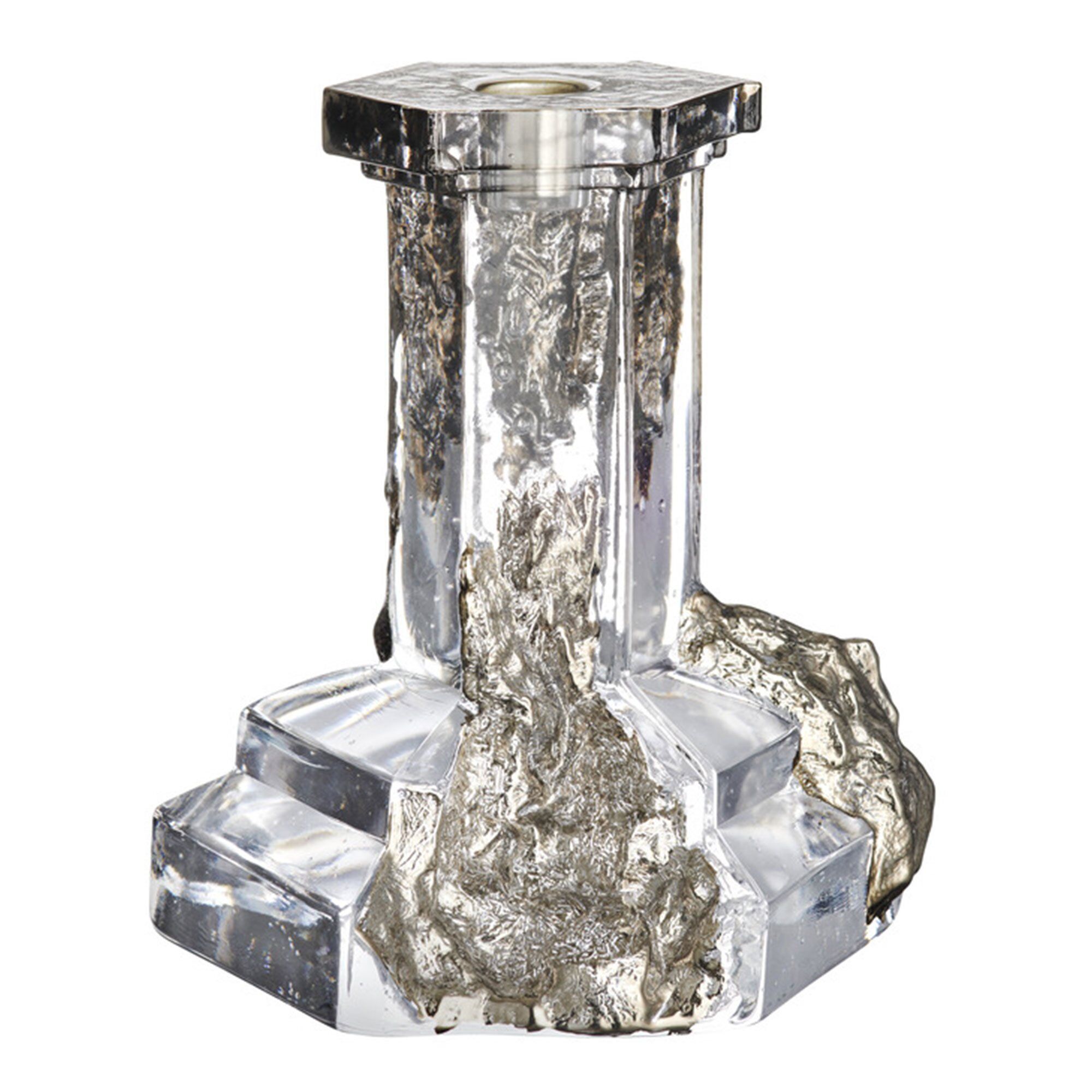 Kosta boda Rocky Baroque lysestage 175 mm, glozzy glaze