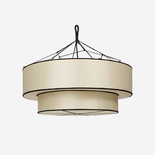 Oi Soi Oi Indochina tophat loftslampe - Kit/sort  : Erling Christensen Møbler