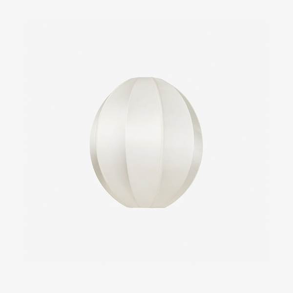 Oi Soi Oi Indochina oval lampeskærm S - Off white  : Erling Christensen Møbler