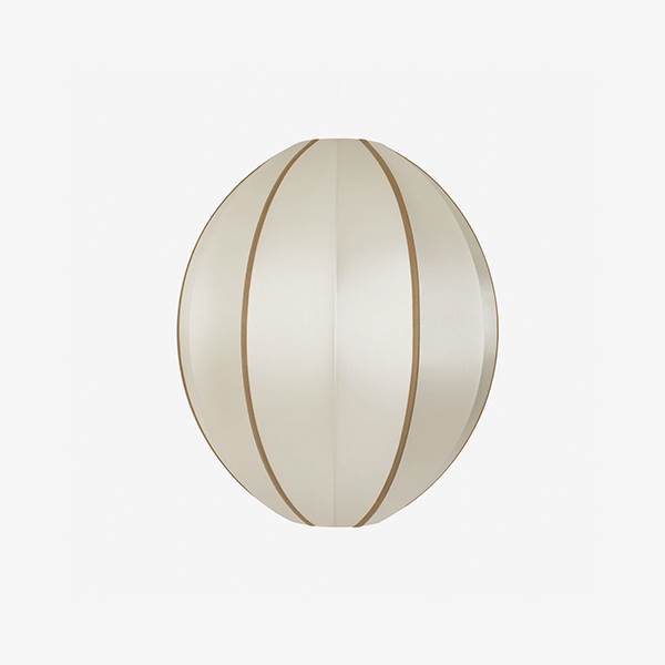 Oi Soi Oi Indochina oval lampeskærm B - Off white/Amber  : Erling Christensen Møbler