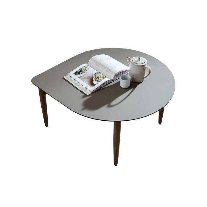 Thomsen Furniture - Katrine sofabord - Ballon - 80x80 cm - Sort Nano  : Erling Christensen Møbler