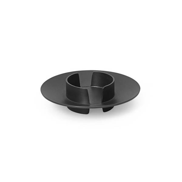 Ferm Living - Block Candle Holder - Black Brass  : Erling Christensen Møbler