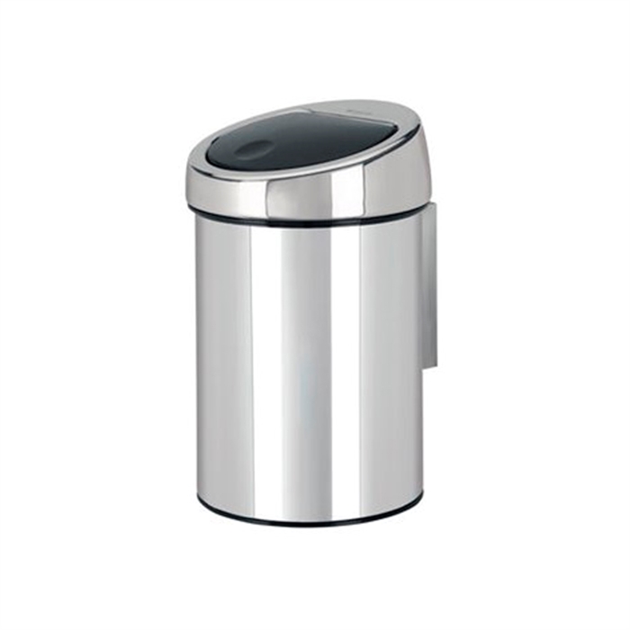 Brabantia Touch Bin 3 liter - Matt Steel FPP  : Erling Christensen Møbler