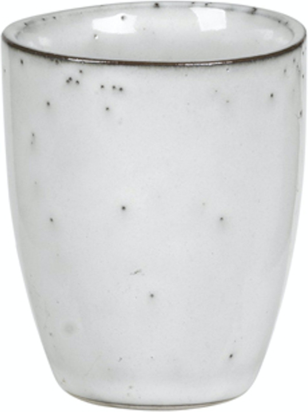 Espressokrus Broste Copenhagen Nordic Sand stentøj sandfarvet 10 cl Ø6,5ÃH8 cm