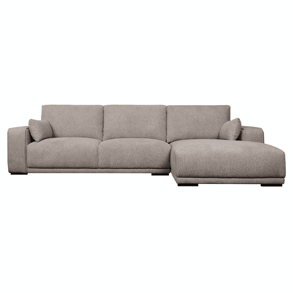Erling Christensen Møbler California sofa med chaiselong - Højrevendt - Brun : Erling Christensen Møbler  : Erling Christensen Møbler
