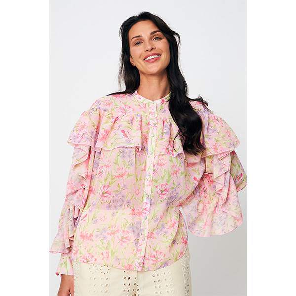 CrÄs Cras Laralilcras Shirt - Blossom Meadow : Erling Christensen Møbler  : Erling Christensen Møbler