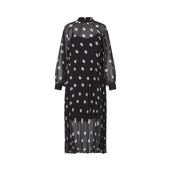 CrÄs Cras Rachelcras Dress - Black White Dot : Erling Christensen Møbler  : Erling Christensen Møbler