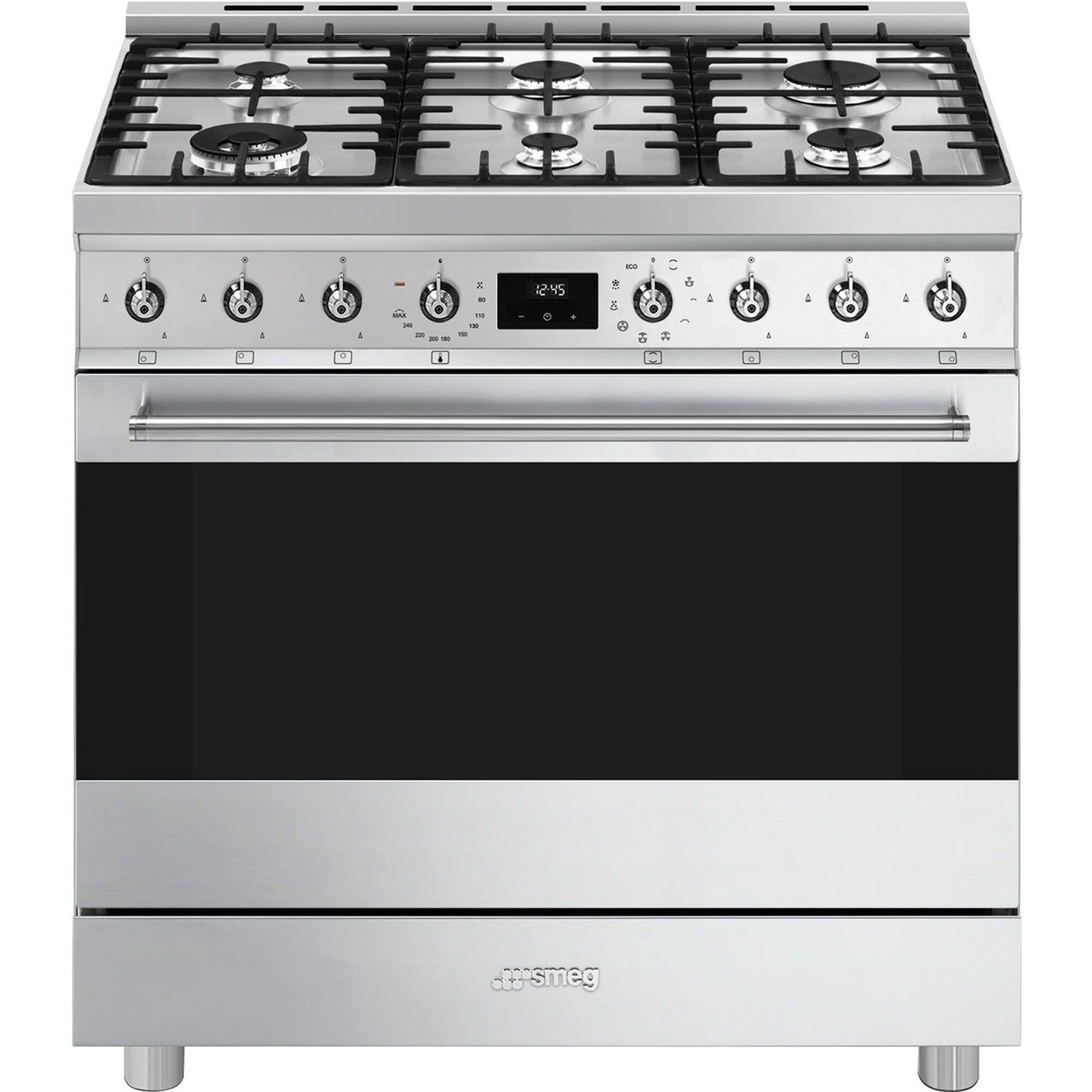 Smeg C9GMX2 Classic Gaskomfur 90 cm, rustfrit stål