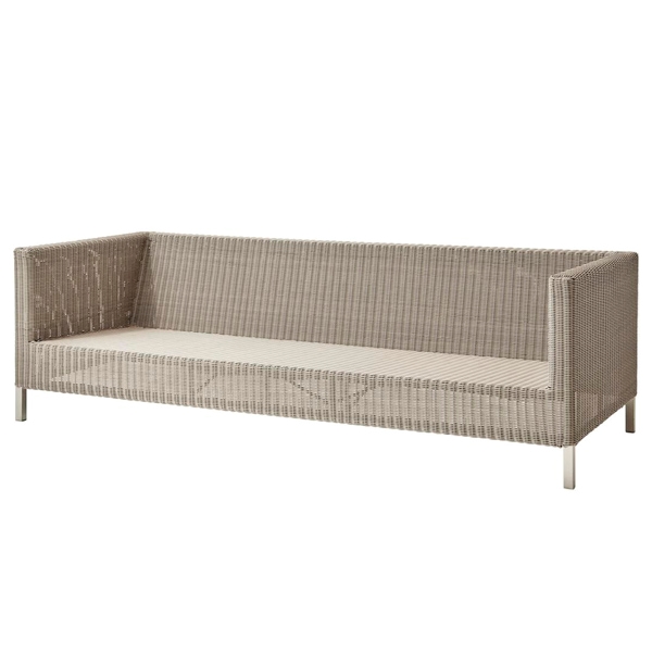 Cane-Line Connect 3-pers havesofa - taupe  : Erling Christensen Møbler