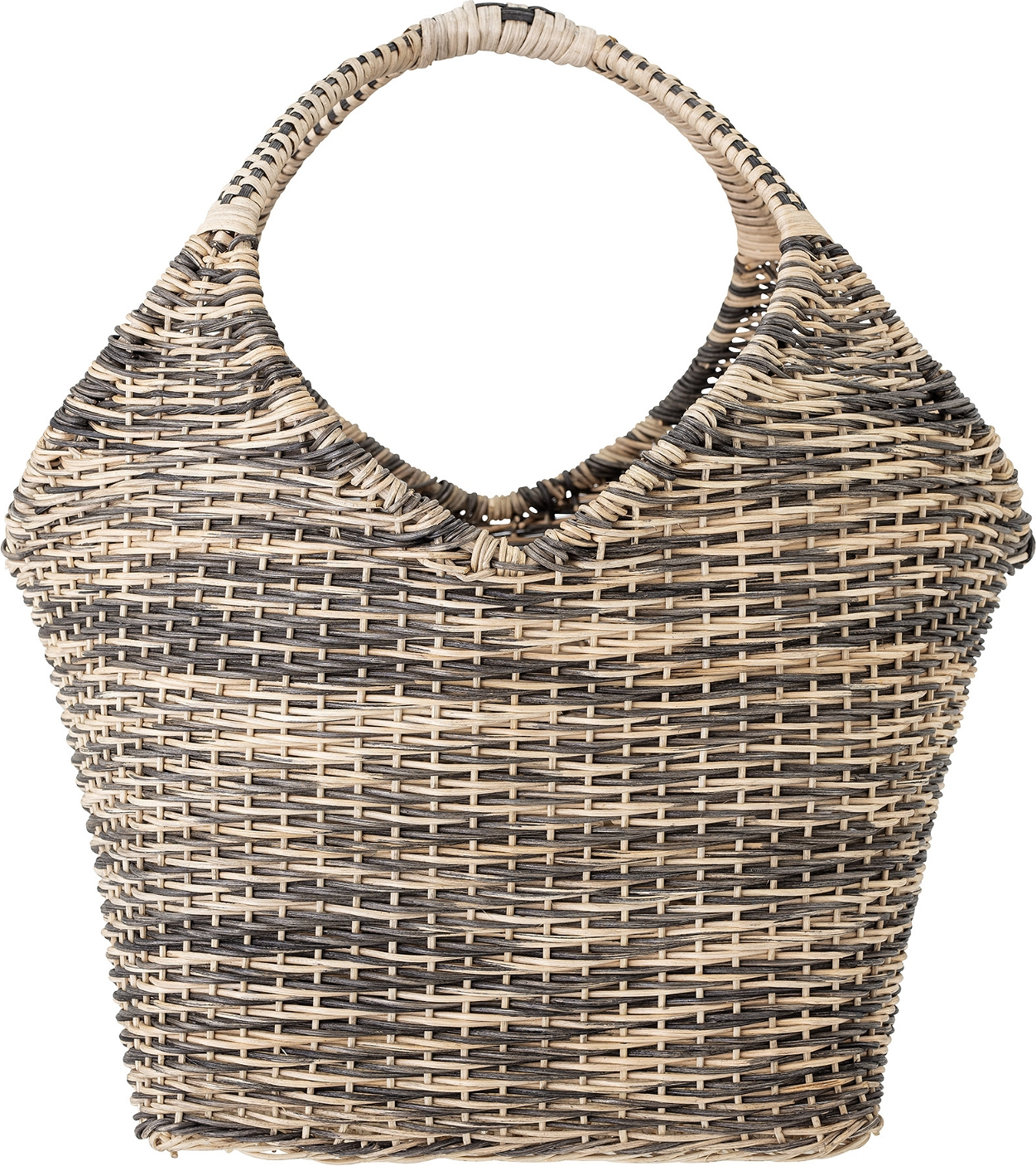 Opbevaringskurv Creative Collection Alanna i rattan natur 58Ã48 cm