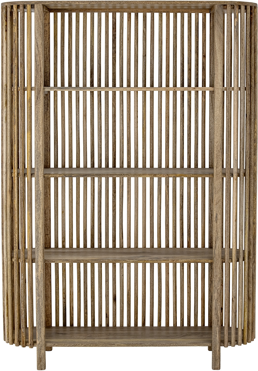 Reol Creative Collection Sali mangotræ brun 172x32x121 cm luftig tremmestruktur