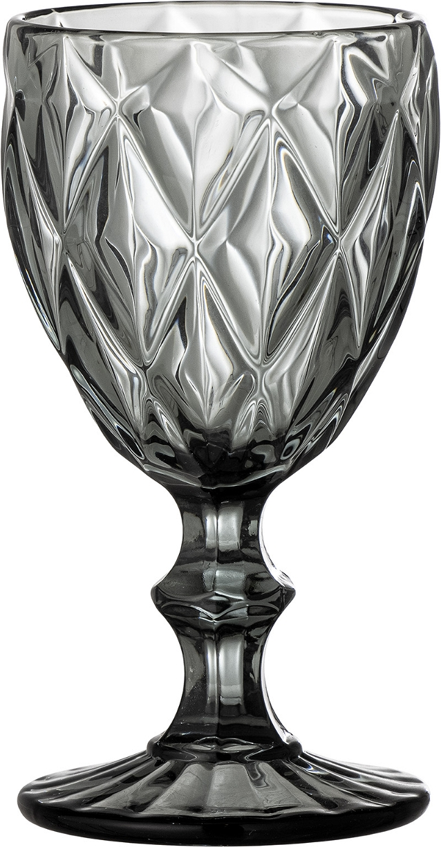 Vinglas Creative Collection Asana Gråt glas Ø9 x H17 cm