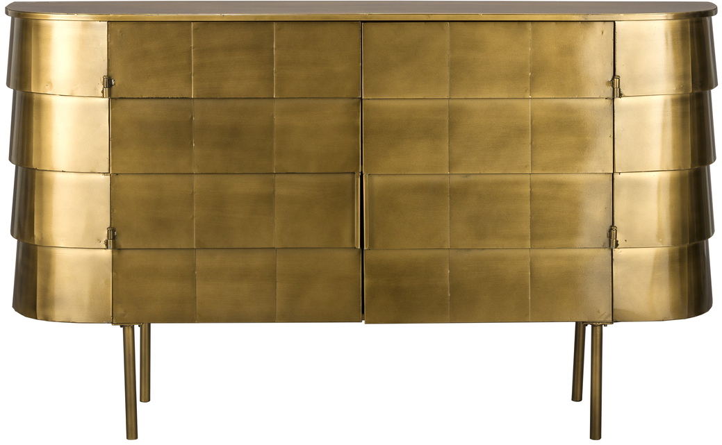 Skænk Dutchbone Hanna brungrå jern 70Ã117Ã26 cm vintage design