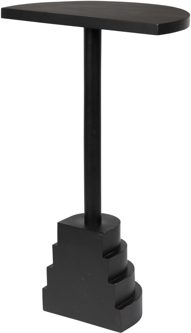 Sidebord Dutchbone Side rund Ø38xH63 cm antracit mangotræ