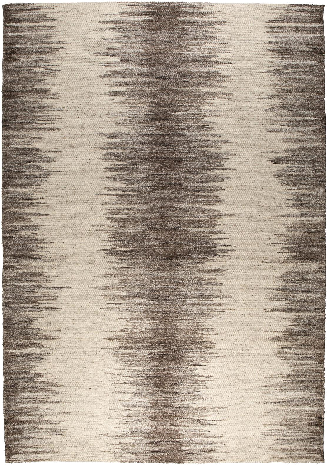 Gulvtæppe Dutchbone Rhea 200x300 cm stenlysgrå polyester-uld vintage