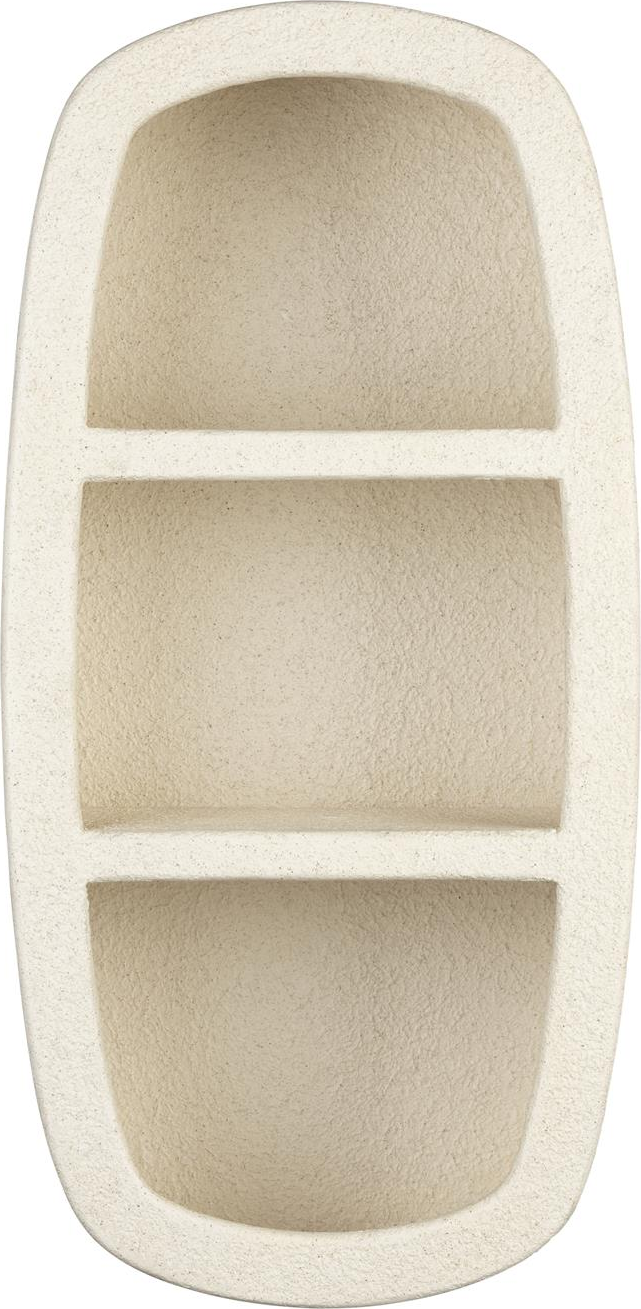 Væghylde Dutchbone Veda i genanvendt marmor lysgrå 81x40x23 cm opbevaringshylde