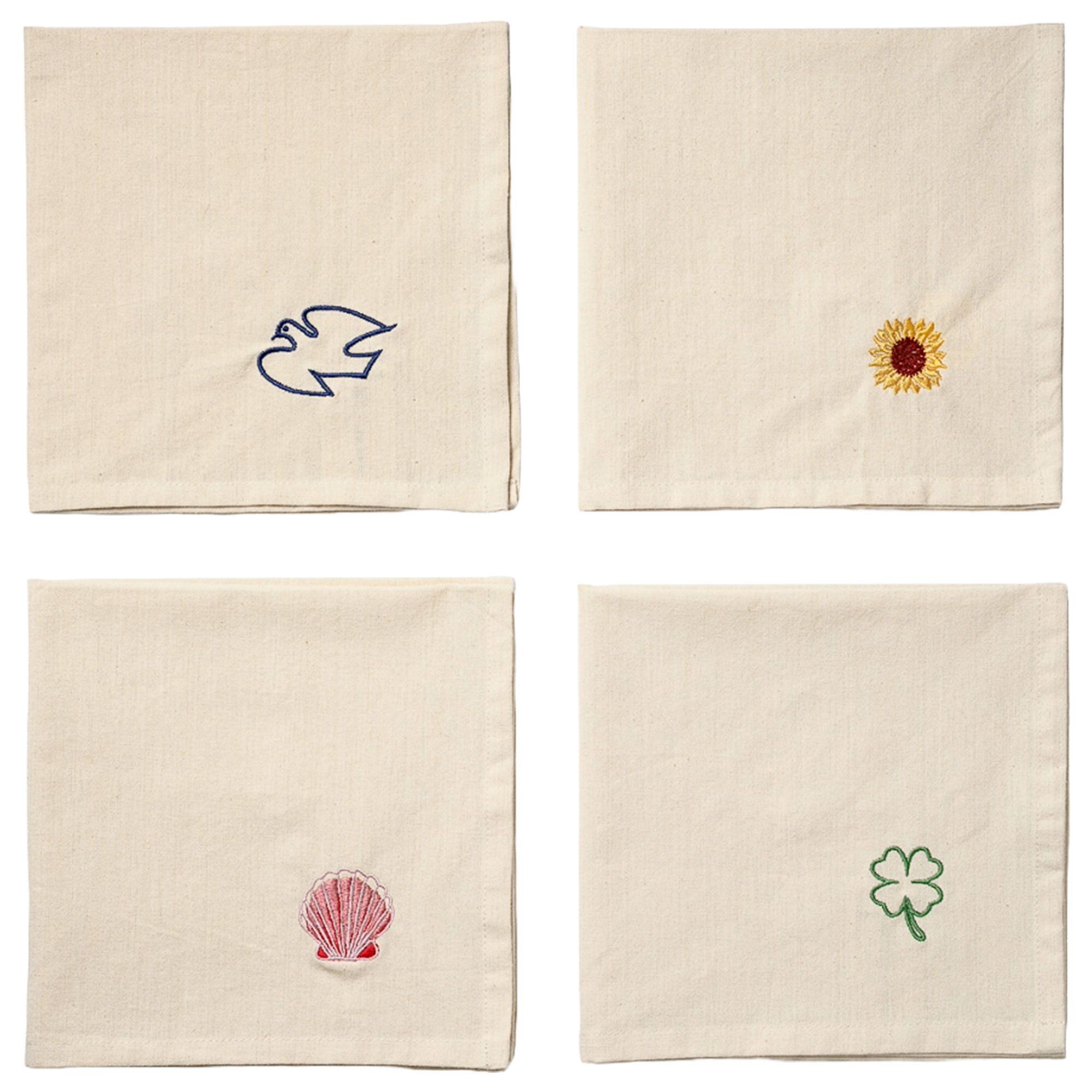 Midnatt Charms serviet 40x40 cm 4-pak