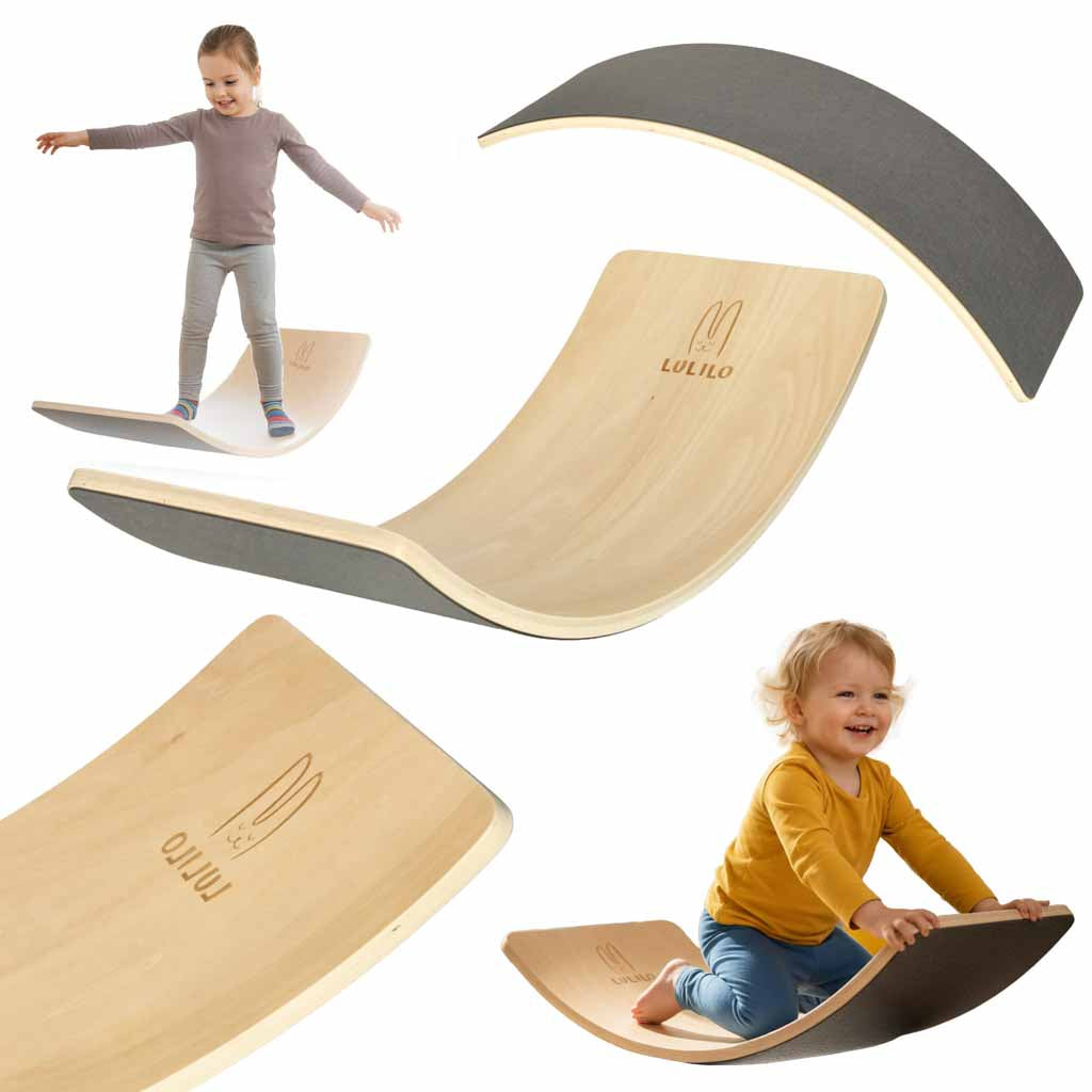 Filt balancerende rocker balancebræt