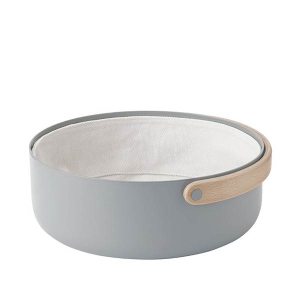 Stelton Emma brødkurv - Grå  : Erling Christensen Møbler