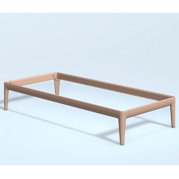 Auping Essential Blush - enkeltseng  : Erling Christensen Møbler