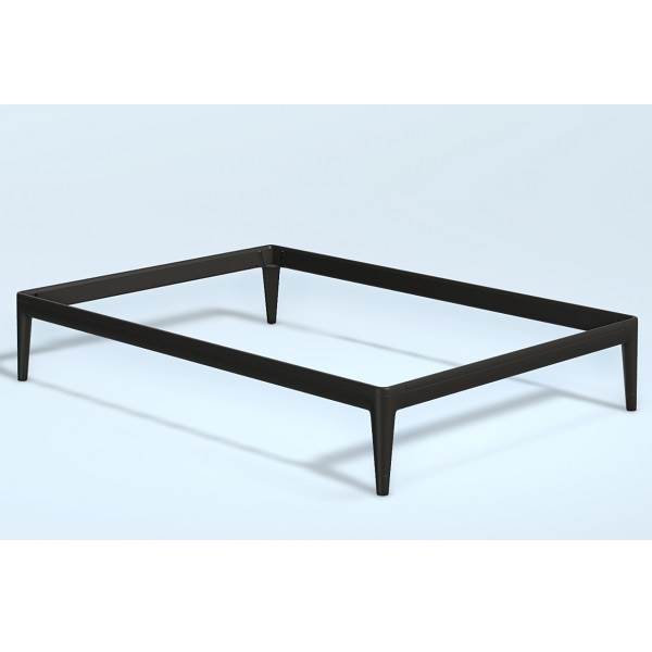 Auping Essential Deep Black - trekvartseng  : Erling Christensen Møbler