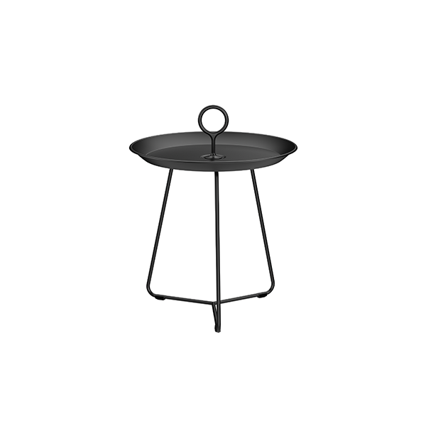 HOUE EYELET sidebord - Ø45 cm - Black  : Erling Christensen Møbler