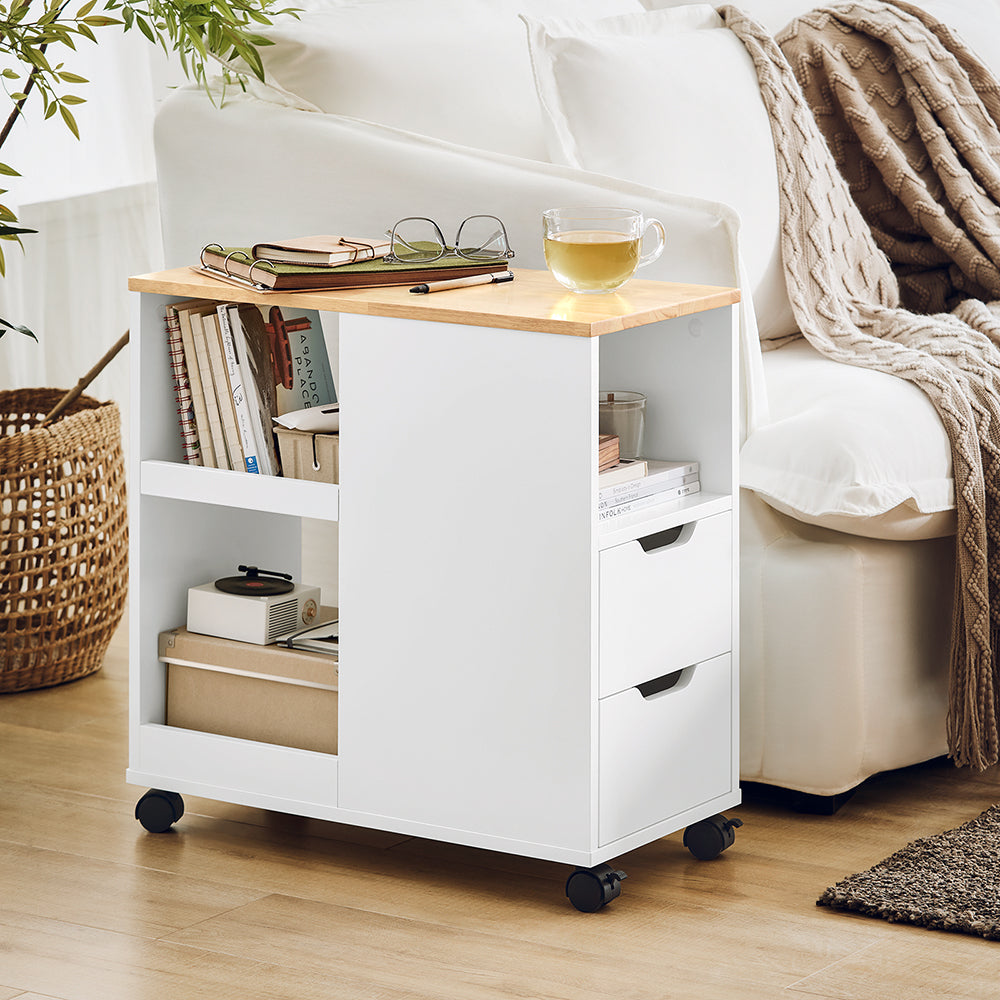 Multifunktionelt sofabord med opbevaring - perfekt til stuen