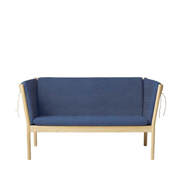 FDB Møbler - J148 2 pers. sofa - Mørkeblå : Erling Christensen Møbler