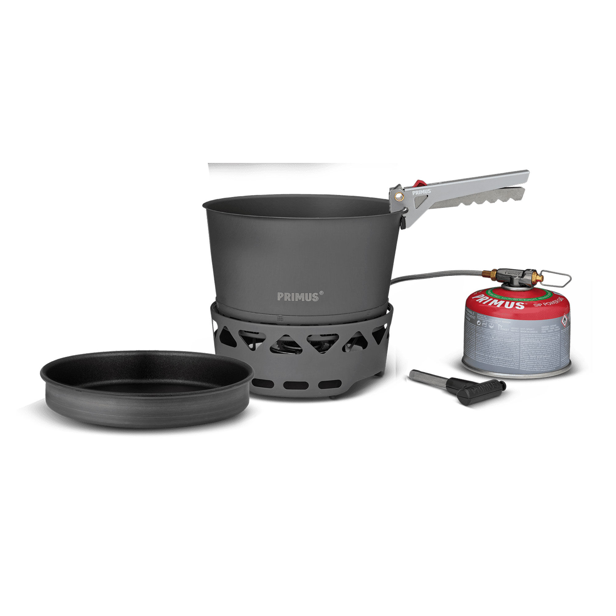 Primus PrimeTech Stove Set stormkøkken med gryde (2,3 L) og stegepande
