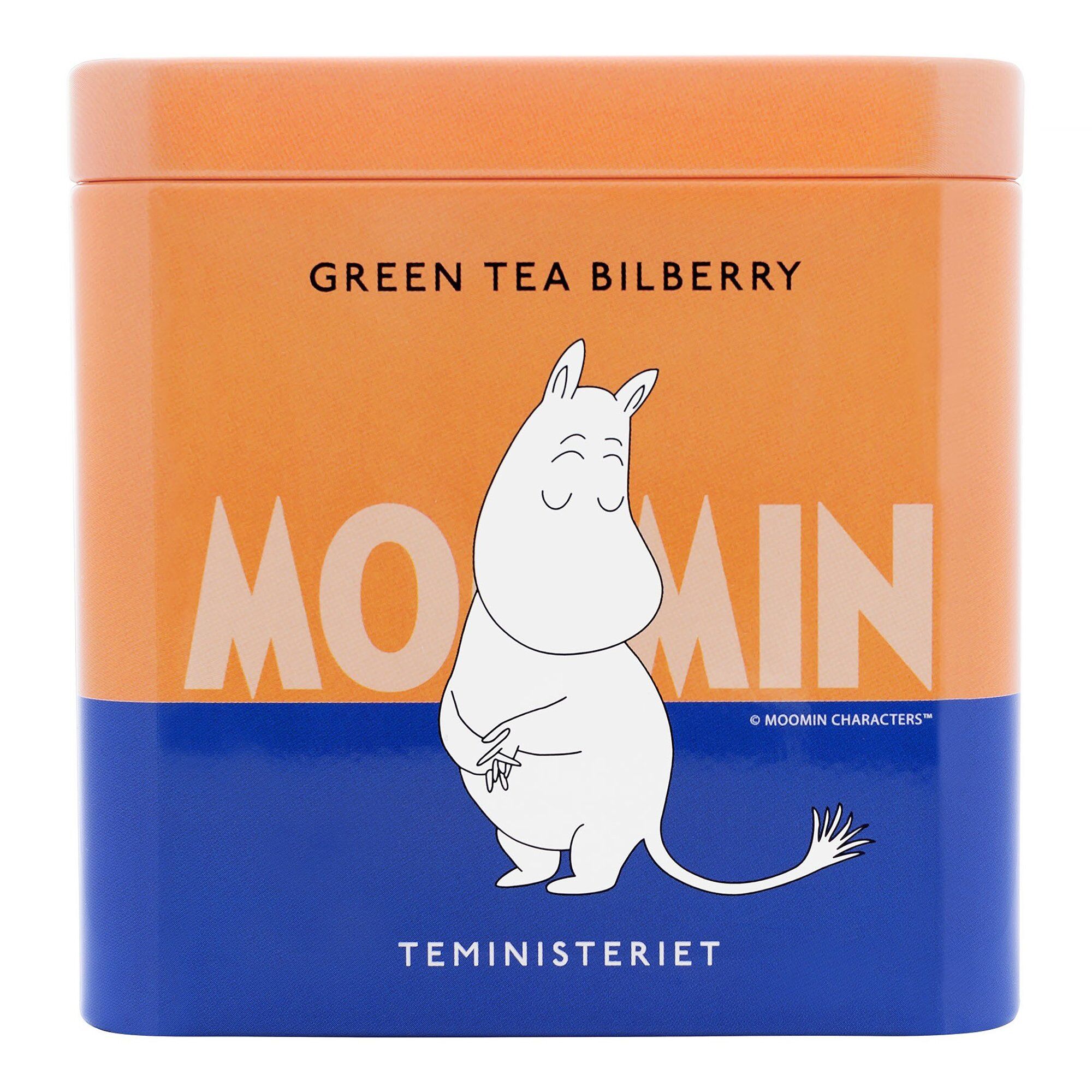 Teministeriet Moomin Bilberry grøn te, 100 g