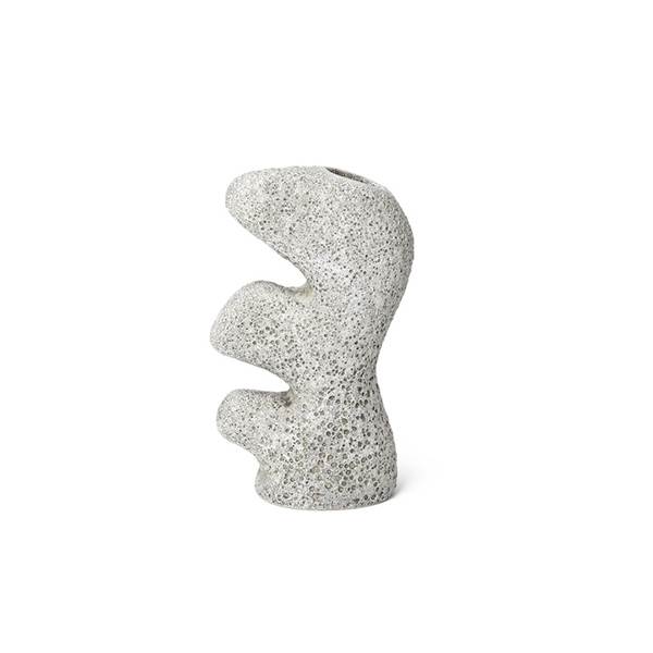 Ferm Living Yara vase small - Grey pumice  : Erling Christensen Møbler