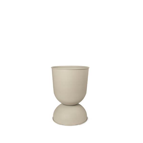 Ferm Living Hourglass Pot, small - Cashmere  : Erling Christensen Møbler