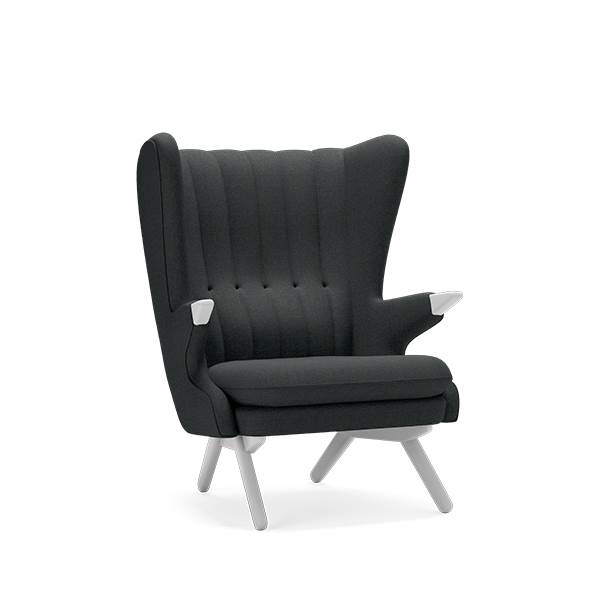 Skipper Furniture Bamse lænestol - Massiv eg - Focus Royal 60500  : Erling Christensen Møbler