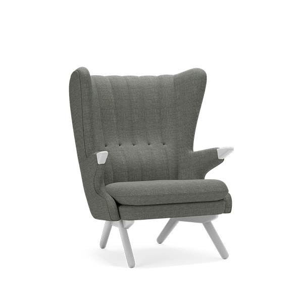 Skipper Furniture Bamse lænestol - Massiv eg - Focus Royal 60510  : Erling Christensen Møbler