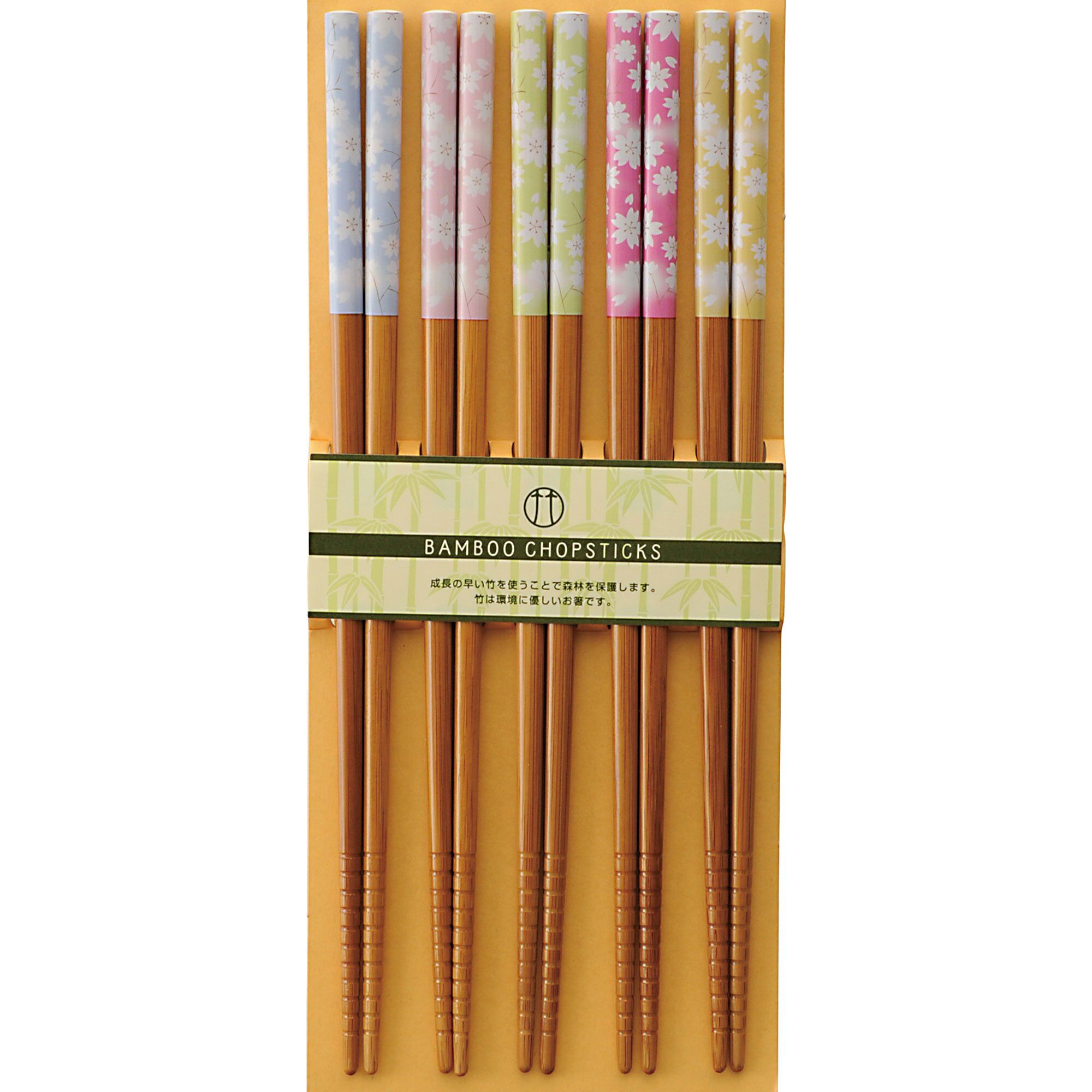 Kawai Spisepinde susutake tansai sakura wood 5 sæt