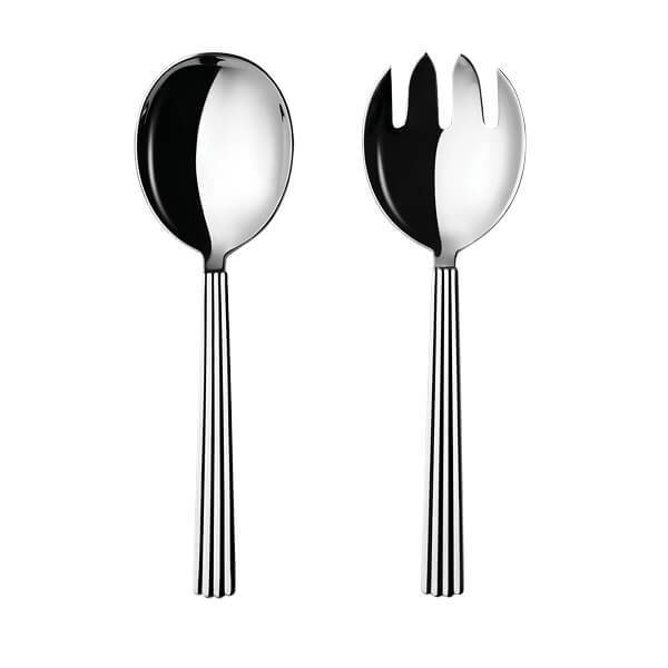 Georg Jensen Bernadotte serveringssæt, 2 dele  : Erling Christensen Møbler