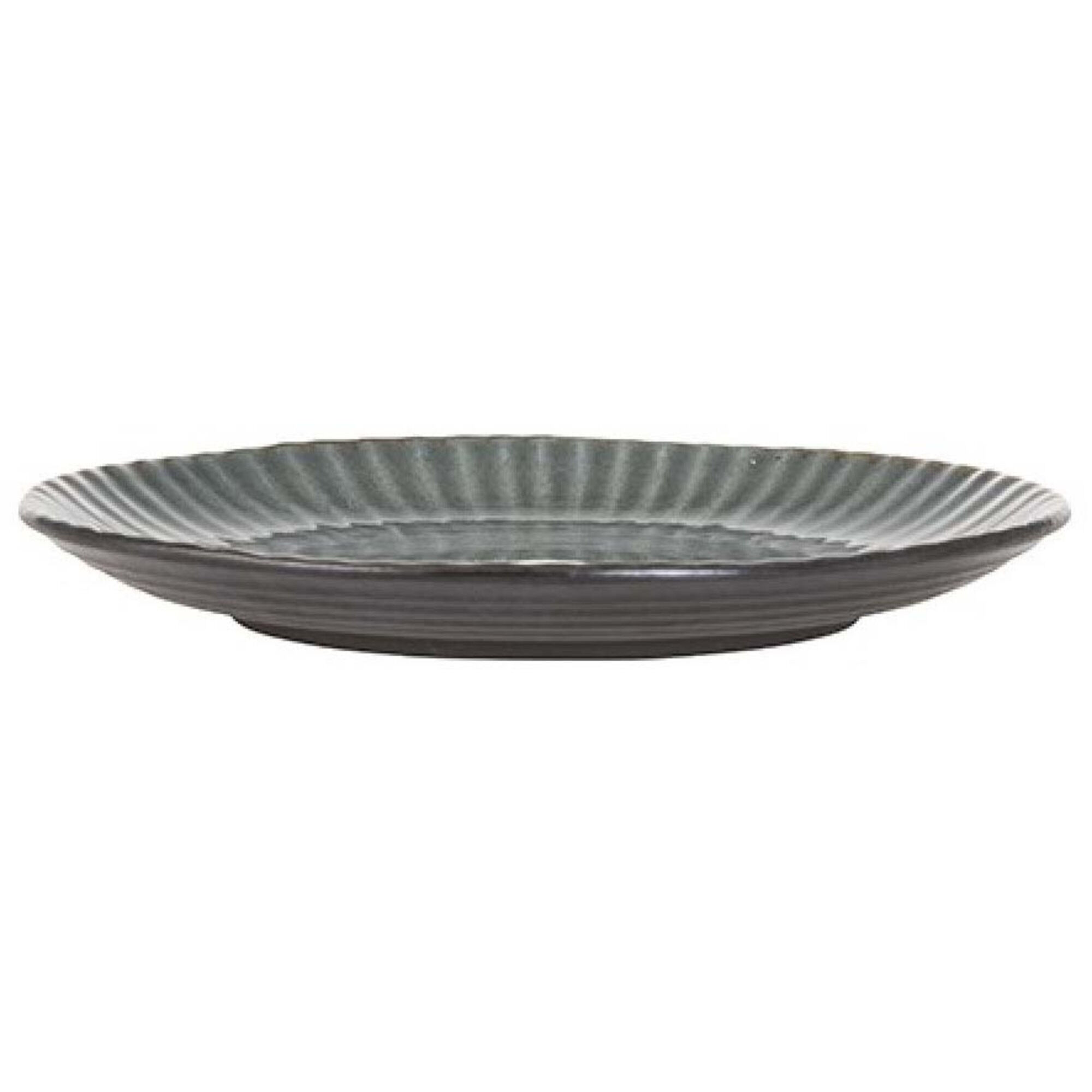Bahne & co Tallerken Birch Line 21,5 cm. Grå