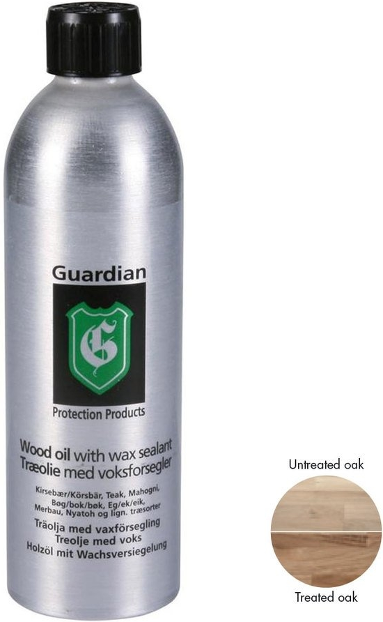 Træolie med voksforsegler Guardian Protection Guardian 500 ml natur