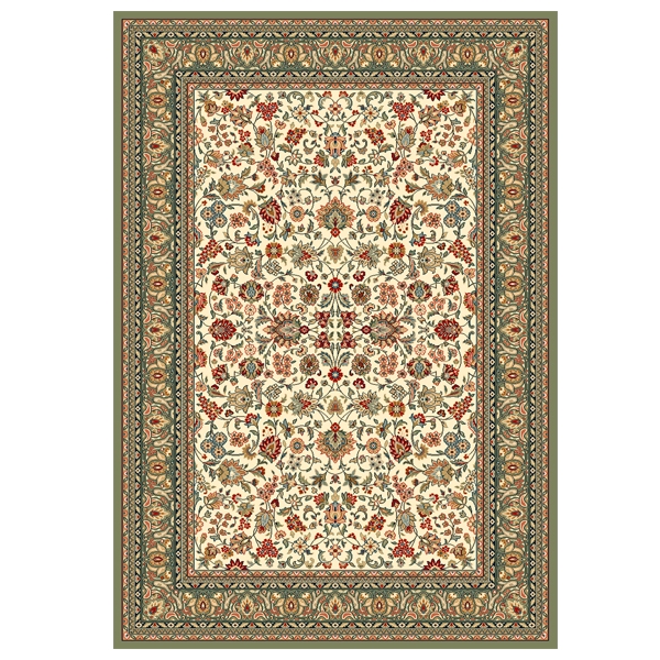 HC Interior Rugs Maya 8746 - grøn - 137 x 195  : Erling Christensen Møbler