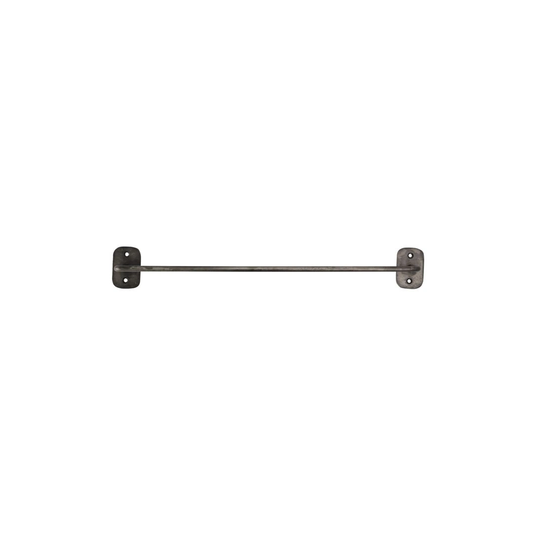 Håndklædeholder House Doctor Pati sort antik rustfrit stål 6 x 40 cm