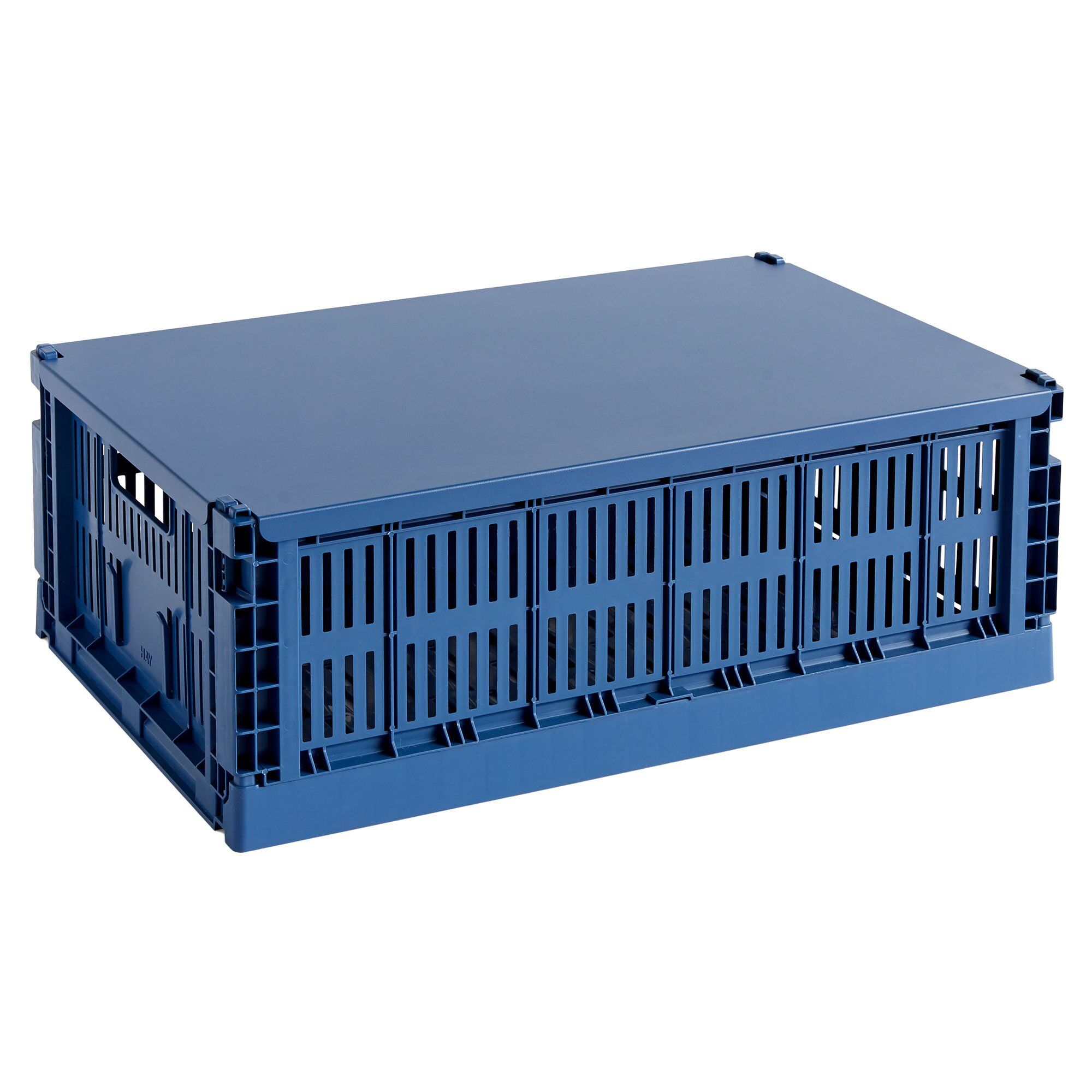 Hay Låg, Colour Crate, dark blue, large