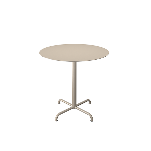 Houe - Pico cafébord med ben - Ø74 cm - Beige  : Erling Christensen Møbler