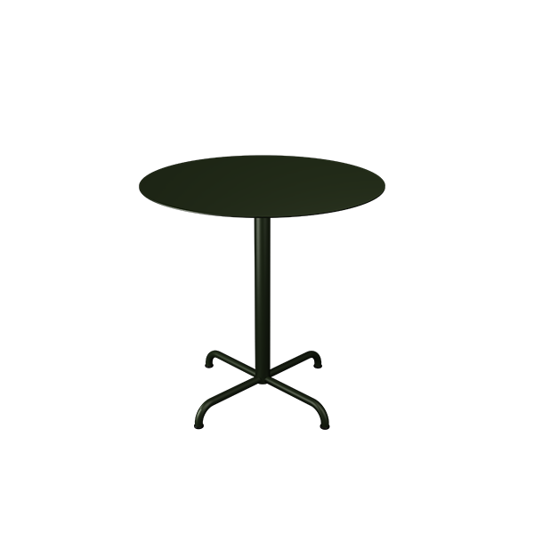 Houe - Pico cafébord med ben - Ø74 cm - Grøn  : Erling Christensen Møbler