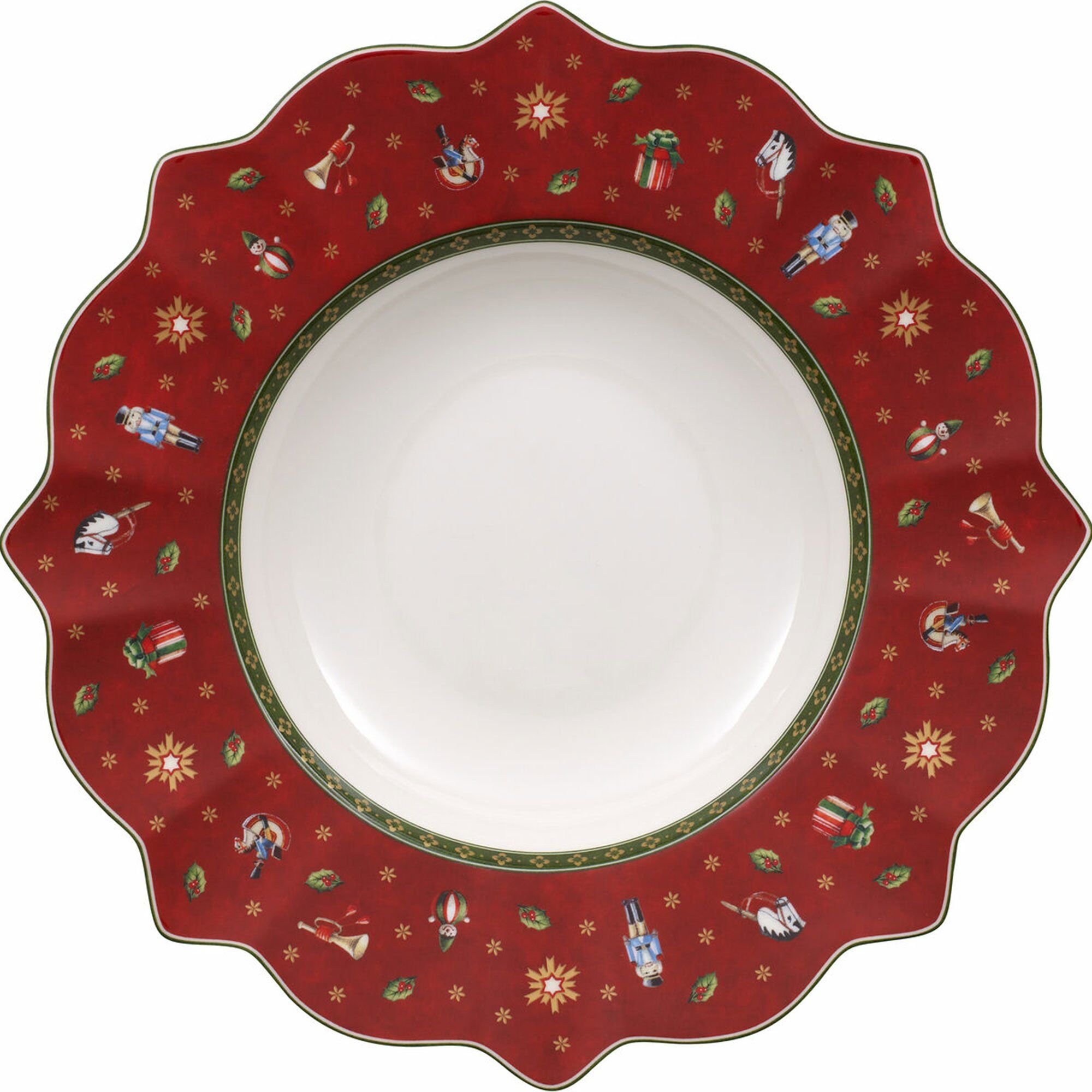 Villeroy & boch Toy's Delight dyb tallerken, rød