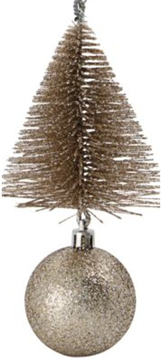 Ornament House Doctor Ornament serie sandfarvet dekorationsobjekt i PVC og jern 15Ã8Ã8 cm