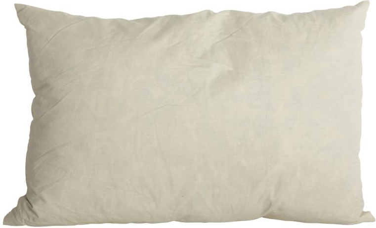 Pudefyld til pyntepuder House Doctor Cushion Fill 30x50 cm hvid bomuld og andefjer