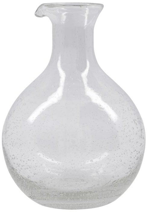 Glaskande House Doctor Rich i klart glas Ø15 x 21 cm