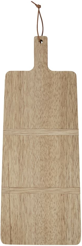 Skære- og serveringsbræt House Doctor Carve valnøddetræ natur 54 x 21 x 1,5 cm med håndtag