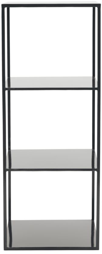 Reol House Doctor Model A sort stål 4 hylder kompakt 90x35x35 cm