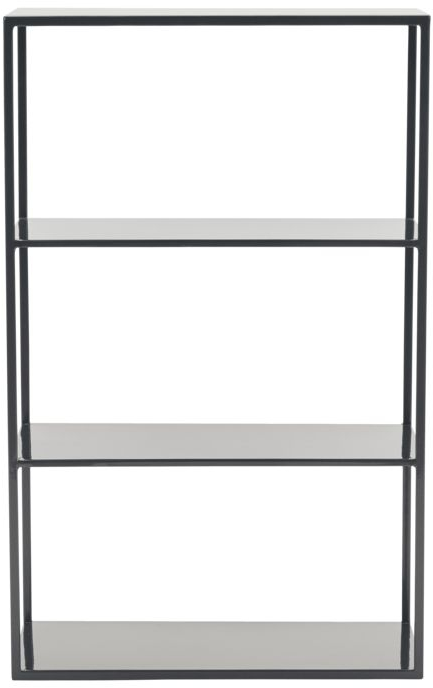 Reol House Doctor Model B sort stål opbevaringsreol 4 hylder H80ÃB50ÃD25 cm